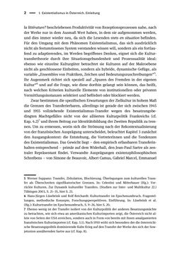 Image of the Page - 2 - in Existentialismus in Österreich - Kultureller Transfer und literarische Resonanz