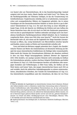 Bild der Seite - 4 - in Existentialismus in Österreich - Kultureller Transfer und literarische Resonanz