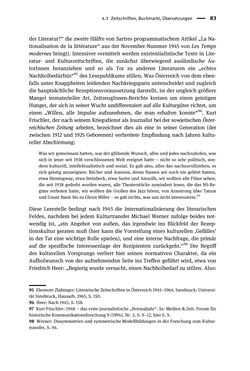 Image of the Page - 83 - in Existentialismus in Österreich - Kultureller Transfer und literarische Resonanz