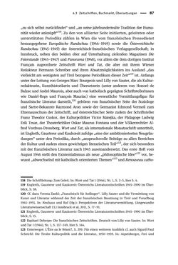 Image of the Page - 87 - in Existentialismus in Österreich - Kultureller Transfer und literarische Resonanz