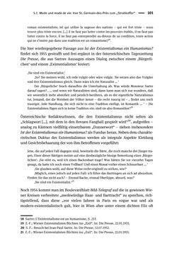 Image of the Page - 101 - in Existentialismus in Österreich - Kultureller Transfer und literarische Resonanz