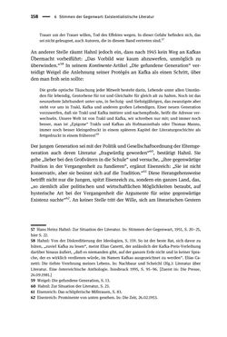 Bild der Seite - 158 - in Existentialismus in Österreich - Kultureller Transfer und literarische Resonanz