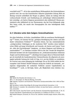 Image of the Page - 170 - in Existentialismus in Österreich - Kultureller Transfer und literarische Resonanz
