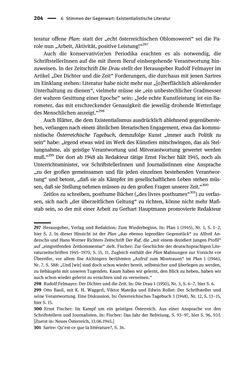 Image of the Page - 204 - in Existentialismus in Österreich - Kultureller Transfer und literarische Resonanz