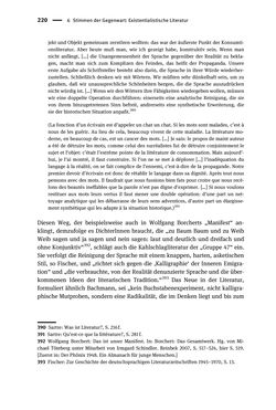 Image of the Page - 220 - in Existentialismus in Österreich - Kultureller Transfer und literarische Resonanz