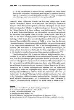Bild der Seite - 240 - in Existentialismus in Österreich - Kultureller Transfer und literarische Resonanz