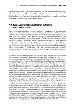 Bild der Seite - 243 - in Existentialismus in Österreich - Kultureller Transfer und literarische Resonanz