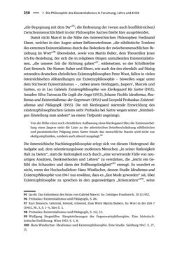 Bild der Seite - 250 - in Existentialismus in Österreich - Kultureller Transfer und literarische Resonanz