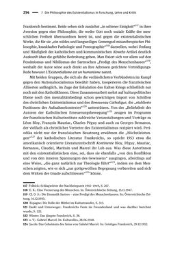 Bild der Seite - 254 - in Existentialismus in Österreich - Kultureller Transfer und literarische Resonanz