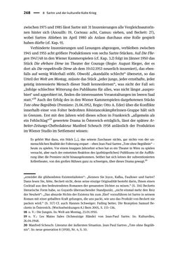 Bild der Seite - 268 - in Existentialismus in Österreich - Kultureller Transfer und literarische Resonanz