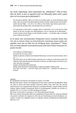 Bild der Seite - 270 - in Existentialismus in Österreich - Kultureller Transfer und literarische Resonanz