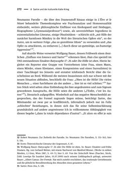 Bild der Seite - 272 - in Existentialismus in Österreich - Kultureller Transfer und literarische Resonanz