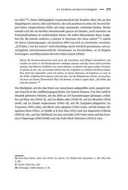 Bild der Seite - 273 - in Existentialismus in Österreich - Kultureller Transfer und literarische Resonanz