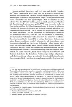 Bild der Seite - 274 - in Existentialismus in Österreich - Kultureller Transfer und literarische Resonanz