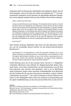 Bild der Seite - 302 - in Existentialismus in Österreich - Kultureller Transfer und literarische Resonanz