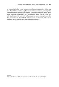 Bild der Seite - 319 - in Existentialismus in Österreich - Kultureller Transfer und literarische Resonanz