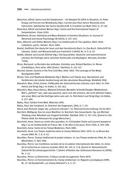 Bild der Seite - 326 - in Existentialismus in Österreich - Kultureller Transfer und literarische Resonanz