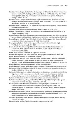 Bild der Seite - 327 - in Existentialismus in Österreich - Kultureller Transfer und literarische Resonanz