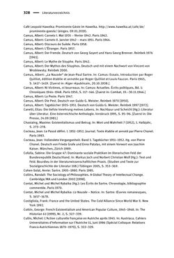 Bild der Seite - 328 - in Existentialismus in Österreich - Kultureller Transfer und literarische Resonanz