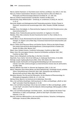 Image of the Page - 344 - in Existentialismus in Österreich - Kultureller Transfer und literarische Resonanz
