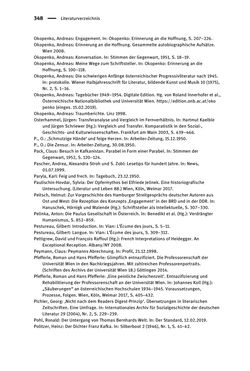 Bild der Seite - 348 - in Existentialismus in Österreich - Kultureller Transfer und literarische Resonanz