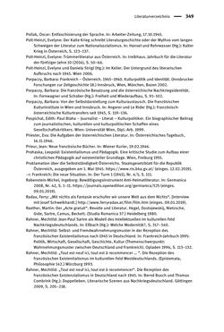 Bild der Seite - 349 - in Existentialismus in Österreich - Kultureller Transfer und literarische Resonanz