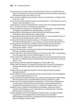 Image of the Page - 356 - in Existentialismus in Österreich - Kultureller Transfer und literarische Resonanz