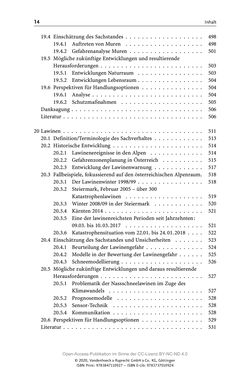 Image of the Page - 14 - in ExtremA 2019 - Aktueller Wissensstand zu Extremereignissen alpiner Naturgefahren in Österreich