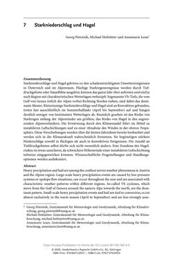 Bild der Seite - 141 - in ExtremA 2019 - Aktueller Wissensstand zu Extremereignissen alpiner Naturgefahren in Österreich