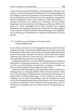 Image of the Page - 273 - in ExtremA 2019 - Aktueller Wissensstand zu Extremereignissen alpiner Naturgefahren in Österreich