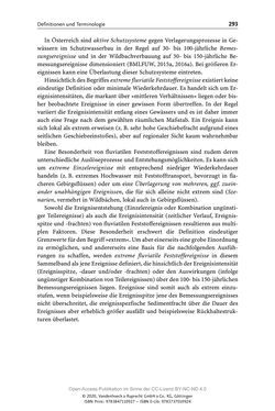 Image of the Page - 293 - in ExtremA 2019 - Aktueller Wissensstand zu Extremereignissen alpiner Naturgefahren in Österreich