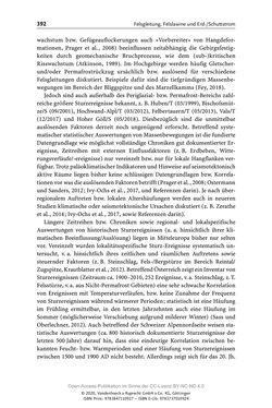 Image of the Page - 392 - in ExtremA 2019 - Aktueller Wissensstand zu Extremereignissen alpiner Naturgefahren in Österreich