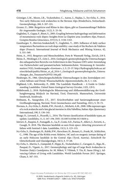 Image of the Page - 418 - in ExtremA 2019 - Aktueller Wissensstand zu Extremereignissen alpiner Naturgefahren in Österreich