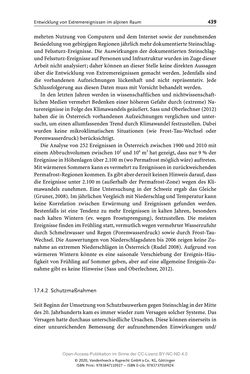 Bild der Seite - 439 - in ExtremA 2019 - Aktueller Wissensstand zu Extremereignissen alpiner Naturgefahren in Österreich