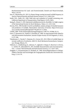 Image of the Page - 459 - in ExtremA 2019 - Aktueller Wissensstand zu Extremereignissen alpiner Naturgefahren in Österreich