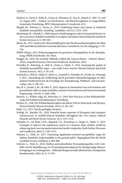 Bild der Seite - 485 - in ExtremA 2019 - Aktueller Wissensstand zu Extremereignissen alpiner Naturgefahren in Österreich