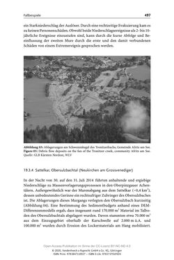 Image of the Page - 497 - in ExtremA 2019 - Aktueller Wissensstand zu Extremereignissen alpiner Naturgefahren in Österreich