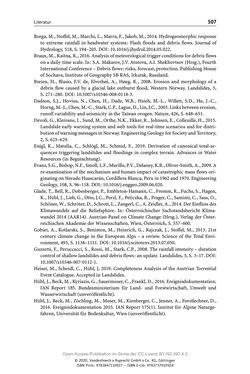 Bild der Seite - 507 - in ExtremA 2019 - Aktueller Wissensstand zu Extremereignissen alpiner Naturgefahren in Österreich