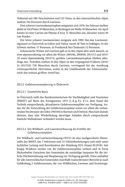 Image of the Page - 515 - in ExtremA 2019 - Aktueller Wissensstand zu Extremereignissen alpiner Naturgefahren in Österreich