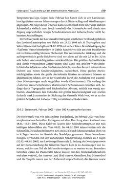 Image of the Page - 519 - in ExtremA 2019 - Aktueller Wissensstand zu Extremereignissen alpiner Naturgefahren in Österreich