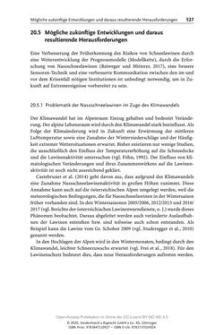 Image of the Page - 527 - in ExtremA 2019 - Aktueller Wissensstand zu Extremereignissen alpiner Naturgefahren in Österreich