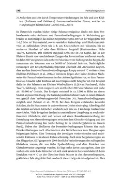 Image of the Page - 548 - in ExtremA 2019 - Aktueller Wissensstand zu Extremereignissen alpiner Naturgefahren in Österreich