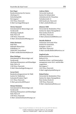 Image of the Page - 771 - in ExtremA 2019 - Aktueller Wissensstand zu Extremereignissen alpiner Naturgefahren in Österreich