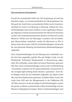 Image of the Page - 38 - in Farbmessung an LED-Systemen