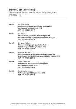 Image of the Page - (000141) - in Farbmessung an LED-Systemen