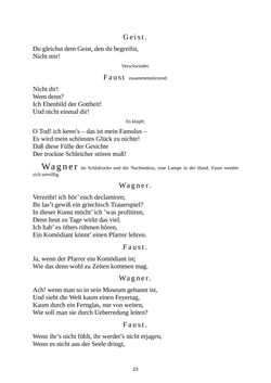 Image of the Page - 23 - in Faust. - Eine Tragödie., Volume 1