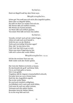 Image of the Page - 70 - in Faust. - Eine Tragödie., Volume 1