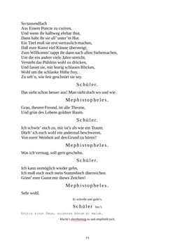 Image of the Page - 71 - in Faust. - Eine Tragödie., Volume 1