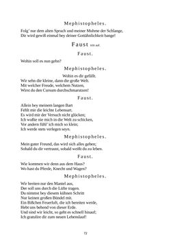 Image of the Page - 72 - in Faust. - Eine Tragödie., Volume 1