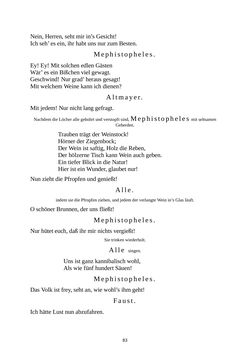 Image of the Page - 83 - in Faust. - Eine Tragödie., Volume 1